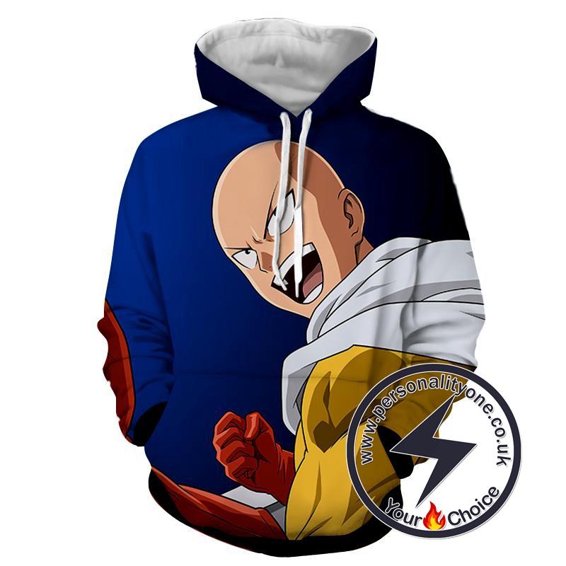 One Punch Man - Saitama 3D - Hoodies